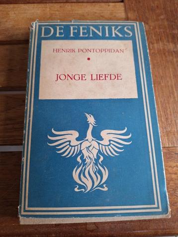 Oud boek “Jonge Liefde” van Henrik Pontoppidan.