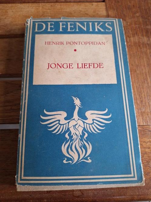 Oud boek “Jonge Liefde” van Henrik Pontoppidan., Antiquités & Art, Antiquités | Livres & Manuscrits, Enlèvement ou Envoi