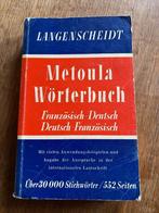 Langenscheidt Metoula Wörterbuch Französisch - Deutsch Franz, Langenscheidt, Utilisé, Allemand, Autres éditeurs