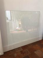 GLAS GLASPLAAT TAFEL ONDERZETTER 85 x 85, Enlèvement, Utilisé, 80 à 120 cm, Panneau vitré
