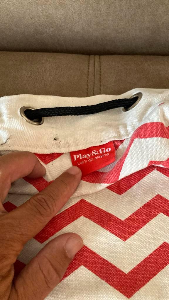 Play & go, speelmat en opbegzak., Kinderen en Baby's, Kinderspulletjes, Zo goed als nieuw, Ophalen of Verzenden