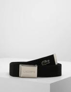 2x nieuwe riem Lacoste - 120cm - blauw - zwart, Ophalen, Nieuw, 115 cm of meer, Riem of Ceintuur