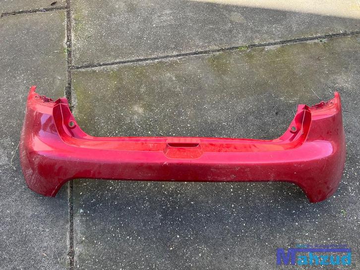 RENAULT CLIO 4 hatchback rood achterbumper 2012-2019, Auto-onderdelen, Carrosserie, Bumper, Renault, Achter, Gebruikt, Ophalen of Verzenden