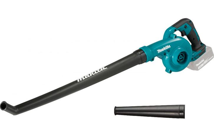 Makita Dub 186 18V-blazer MET 2 SPROEIERS (54 cm en 22 cm), Tuin en Terras, Bladblazers, Nieuw, Handgedragen, Accu, Met zuigfunctie
