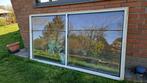 ramen uit pvc, Ophalen, Gevelraam of Ruit, Gebruikt, 120 tot 160 cm