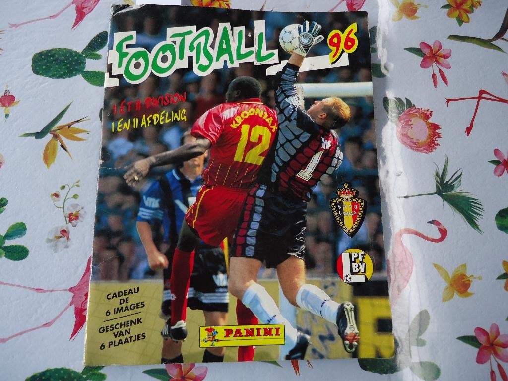ALBUM AUTOCOLLANT PANINI FOOTBALL 96 complet, Envoi, Autocollant