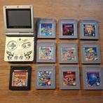 Gameboy Advance Sp + spelletjes, Ophalen of Verzenden, Gebruikt, Game Boy Advance SP, Met games