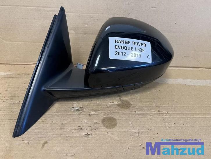 Range Rover Evoque L538 zwart Links spiegel 2012-2019, Auto-onderdelen, Carrosserie, Deur, Land Rover, Gebruikt