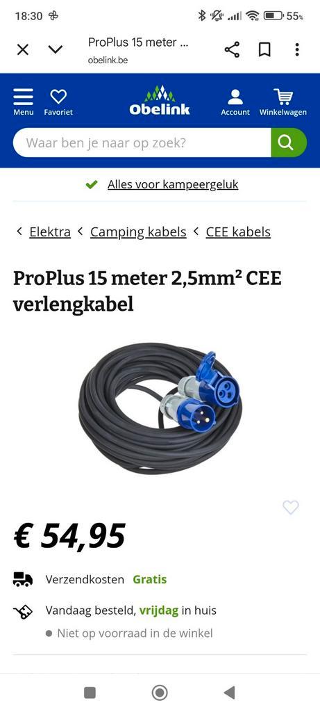 Allerlei nieuwe kampeer spullen, Caravans en Kamperen, Kampeeraccessoires, Ophalen