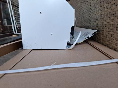 Elektrisch rolluik op de gevel, Doe-het-zelf en Bouw, Rolluiken, Zo goed als nieuw, Wit, Elektrische bediening, Ophalen
