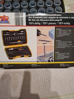 Bitset met ratelschroevendraaier 101-delig, Doe-het-zelf en Bouw, Ophalen, Zo goed als nieuw