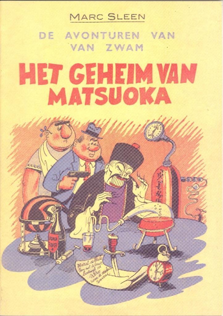Het geheim van Matsuoka (krantenbijlage 2003 en 2007)., Boeken, Stripverhalen, Gelezen, Meerdere stripboeken, Ophalen of Verzenden