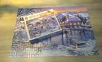 puzzel Ice skating on the pond, Hobby en Vrije tijd, Denksport en Puzzels, Ophalen of Verzenden, 500 t/m 1500 stukjes, Zo goed als nieuw