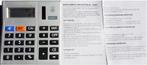 Calculatrice solaire & Convertisseur EUR-BEF, Comme neuf, Enlèvement ou Envoi