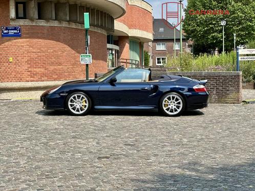 Porsche 911 Cabrio 996 Turbo S 3.6 X50 450hp / PCCB / 1st pa, Autos, Porsche, Entreprise, Achat, ABS, Airbags, Air conditionné