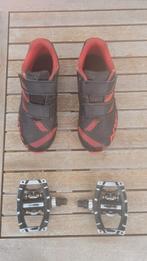 klikpedalen + klikschoenen maat 36, Fietsen en Brommers, Fietsaccessoires | Overige Fietsaccessoires, Ophalen, Gebruikt