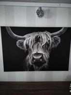 Canvas doek 60 x 90 zwart grijs, Huis en Inrichting, Ophalen, Zo goed als nieuw