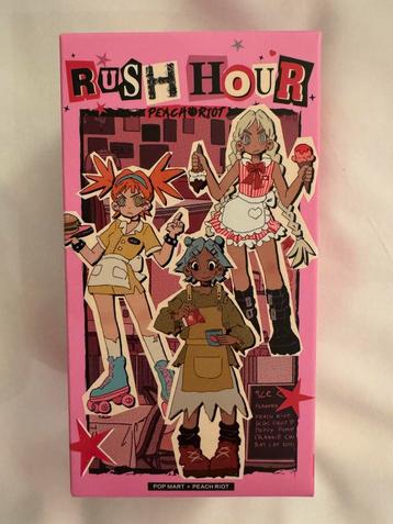 Peach Riot rush hour Popmart/sealed beschikbaar voor biedingen