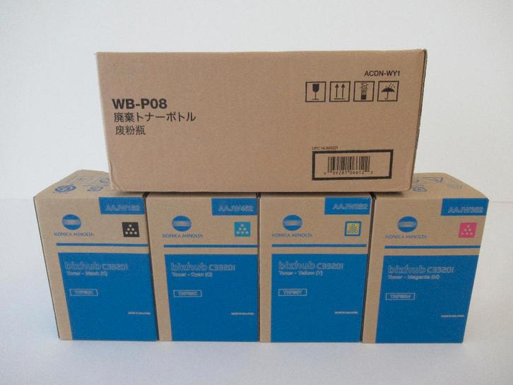 Konica Minolta, originele Bizhub toners en toebehoren, Computers en Software, Printerbenodigdheden, Nieuw, Toner, Ophalen of Verzenden