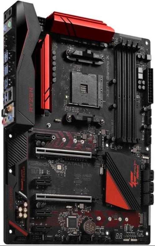 ASRock X370 Gaming X Pro4 AM4 ATX, Computers en Software, Moederborden, Zo goed als nieuw, Intel, DDR4, Ophalen of Verzenden