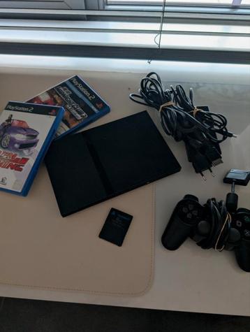 Playstation 2 + games beschikbaar voor biedingen