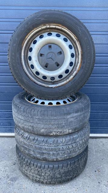 Mercedes-Benz Vito Viano velgen 195-65-16 5x112 - Set 20.68 beschikbaar voor biedingen