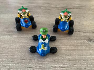 Supermario Mariokart verschillende characters (4-5 cm) beschikbaar voor biedingen