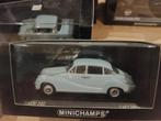 Minichamps BMW 502 Saloon 1953 blue 1/43, MiniChamps, Voiture, Enlèvement ou Envoi, Neuf