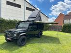 Land Rover Defender Defender 130 Crew Cab E LV 38000 ex. btw, Auto's, Land Rover, Zwart, Zwart, Defender, Particulier