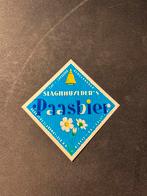 Bier etiket paasbier slaghmuylder, Ophalen