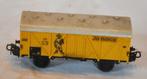 wagon de transport jaune  marklin plastique vintage (8), Ophalen of Verzenden, Gebruikt, Trein, Schaalmodel