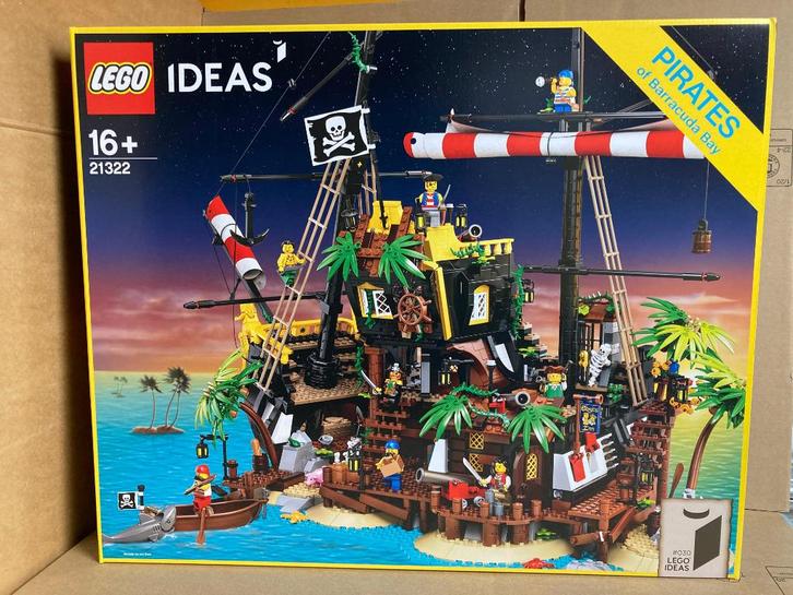 NIEUW LEGO Ideas 21322 Pirates of Barracuda Bay, Kinderen en Baby's, Speelgoed | Duplo en Lego, Nieuw, Lego, Complete set, Ophalen of Verzenden