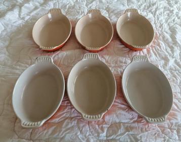 Le creuset 20 ovenschaal oranje 6 stuks beschikbaar voor biedingen