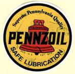 Pennzoil Safe Lubrication sticker #6, Motoren, Verzenden