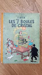 Tintin les 7 boules de cristal 1948? 1955?, Une BD, Enlèvement, Utilisé, Hergé