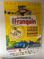 Zeldzame prachtige Franquin-poster in zeer goede staat, Gelezen, Franquin, Ophalen of Verzenden