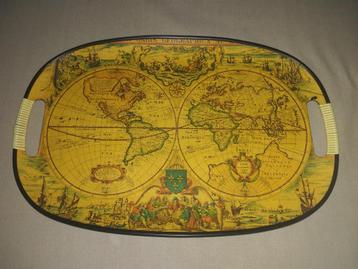 Vintage dienblad  beschikbaar voor biedingen