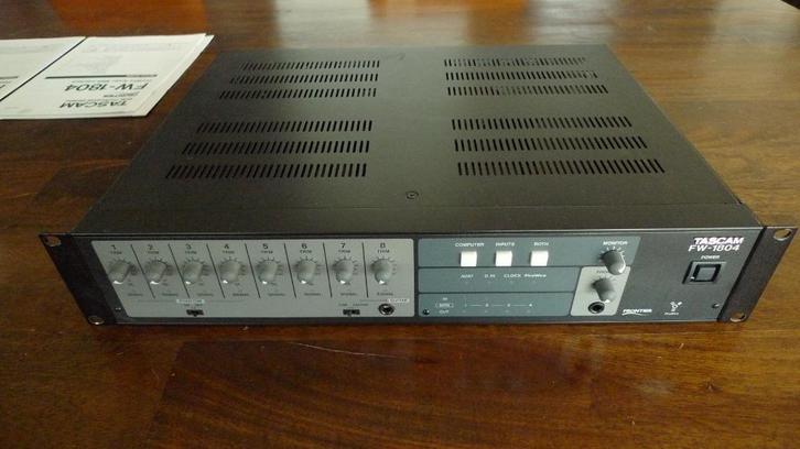 Audio interface Tascam FW-1804, Audio, Tv en Foto, Professionele apparaten, Gebruikt, Audio, Ophalen
