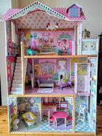 Houten Barbiehuis/ Poppenhuis, Ophalen, Zo goed als nieuw, Poppenhuis