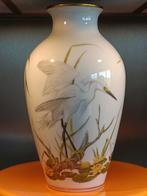 Vase fine porcelaine d'exception FRANKLIN MIT. 1981, Antiquités & Art, Enlèvement ou Envoi