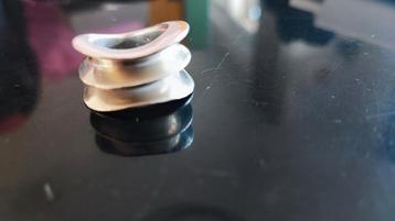 Massief zilveren ring# handmade beschikbaar voor biedingen
