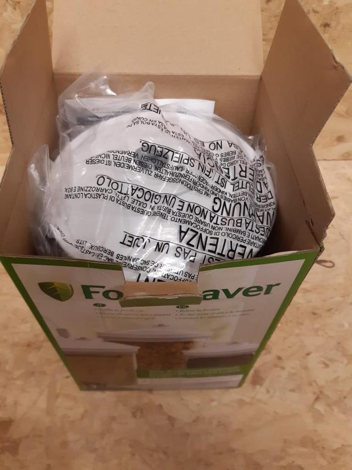 FoodSaver vacuümpotten kunststof transparant 2-delig, Huis en Inrichting, Keuken | Keukenbenodigdheden, Nieuw, Ophalen