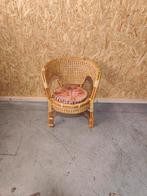 Stoeltje in Rotan – Jaren ’60/’70 – Boho & Retro, Huis en Inrichting, Gebruikt, Bruin, Riet of Rotan, Warandestraat 51, Nazareth