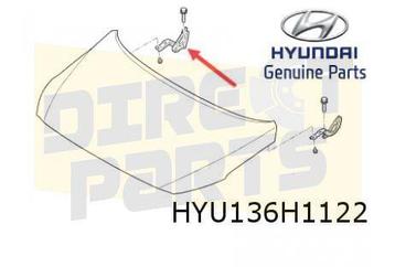 Hyundai Ioniq Motorkapscharnier Rechts Origineel! 79120G2000 beschikbaar voor biedingen