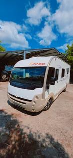 Mobilhome-Full Integraal-merk-ITINEO-740 Airco-dubbel bed, Caravans en Kamperen, Mobilhomes, Integraal, 7 tot 8 meter, Diesel