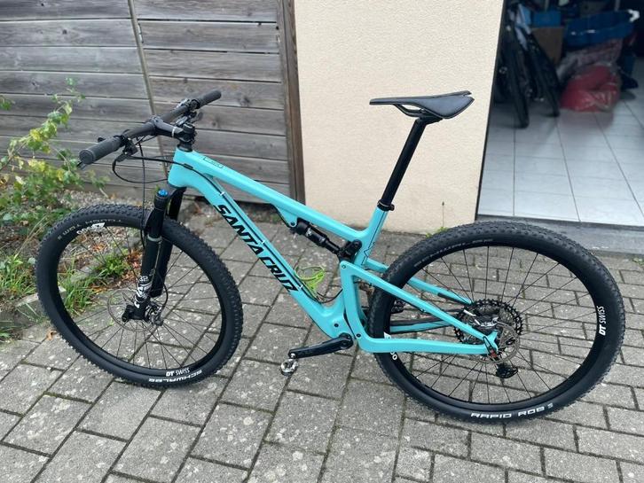 Santa Cruz Blur in topstaat, large, 12 speed XT, Fietsen en Brommers, Fietsen | Mountainbikes en ATB, Zo goed als nieuw, Overige merken