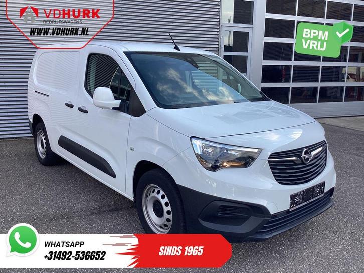 Opel Combo 1.5D 100 pk L2 BPM VRIJ! 3 Pers./ Airco/ Cruise/, Auto's, Bestelwagens en Lichte vracht, Bedrijf, ABS, Airconditioning