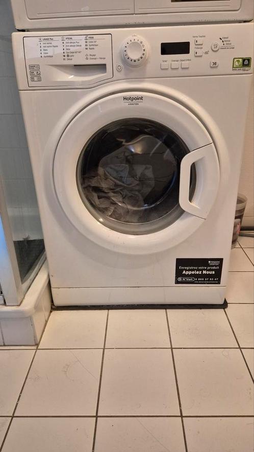 Machine à laver 9 kg hotpoint ariston et sèche linge Bosch, Elektronische apparatuur, Droogkasten, Gebruikt, Condens, Ophalen