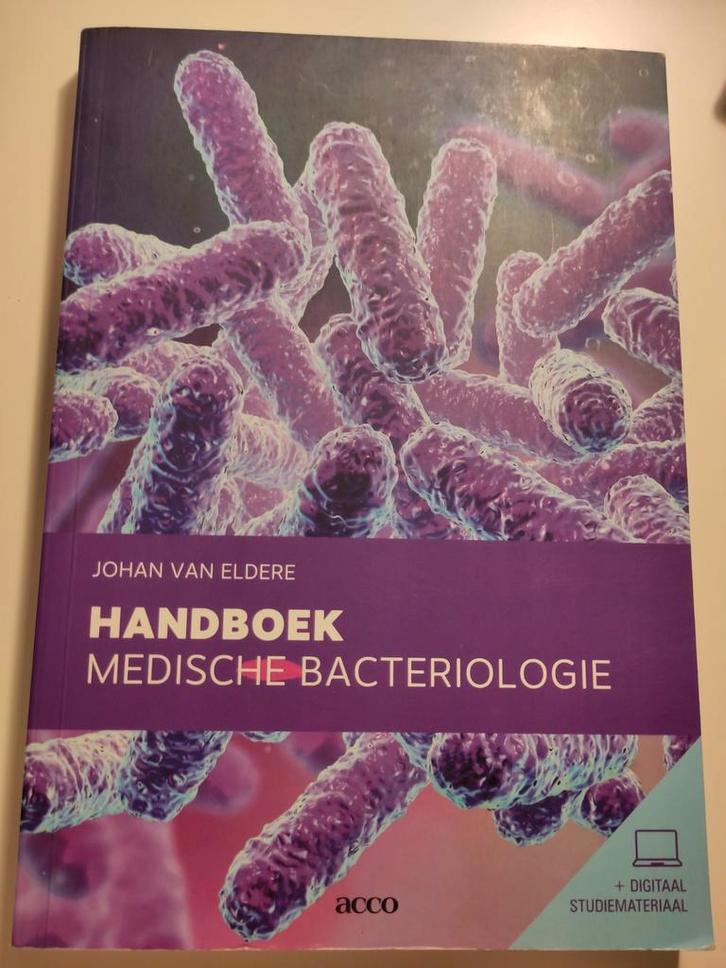 Johan Van Eldere - Handboek medische bacteriologie, Boeken, Wetenschap, Ophalen of Verzenden