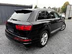 Audi Q7, 3.0TDi, 2016, 209.000km, Full option, S-Line + Keur, Auto's, Audi, Zwart, Zwart, Bedrijf, Diesel